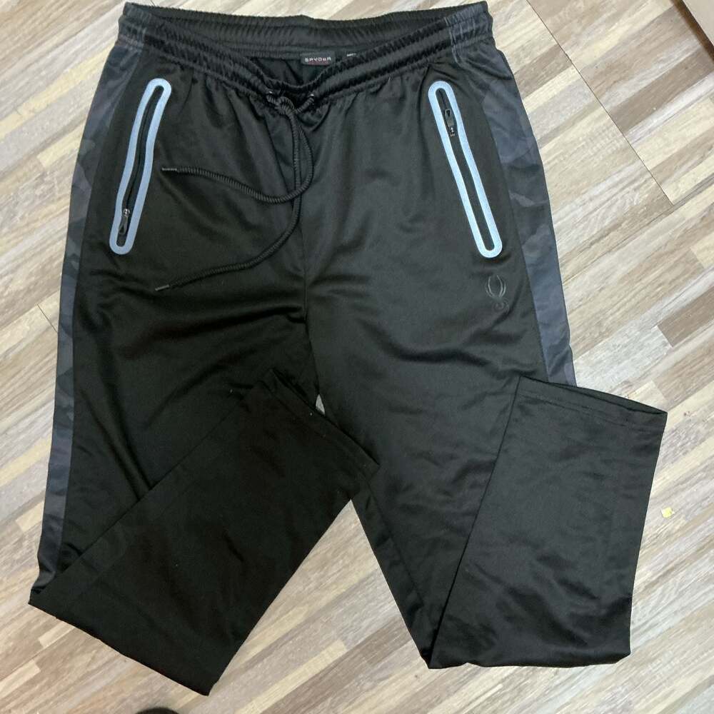 Spyder Active Men's ProWeb Jogger Pants with Zipper Pockets and Camo Side Panels
